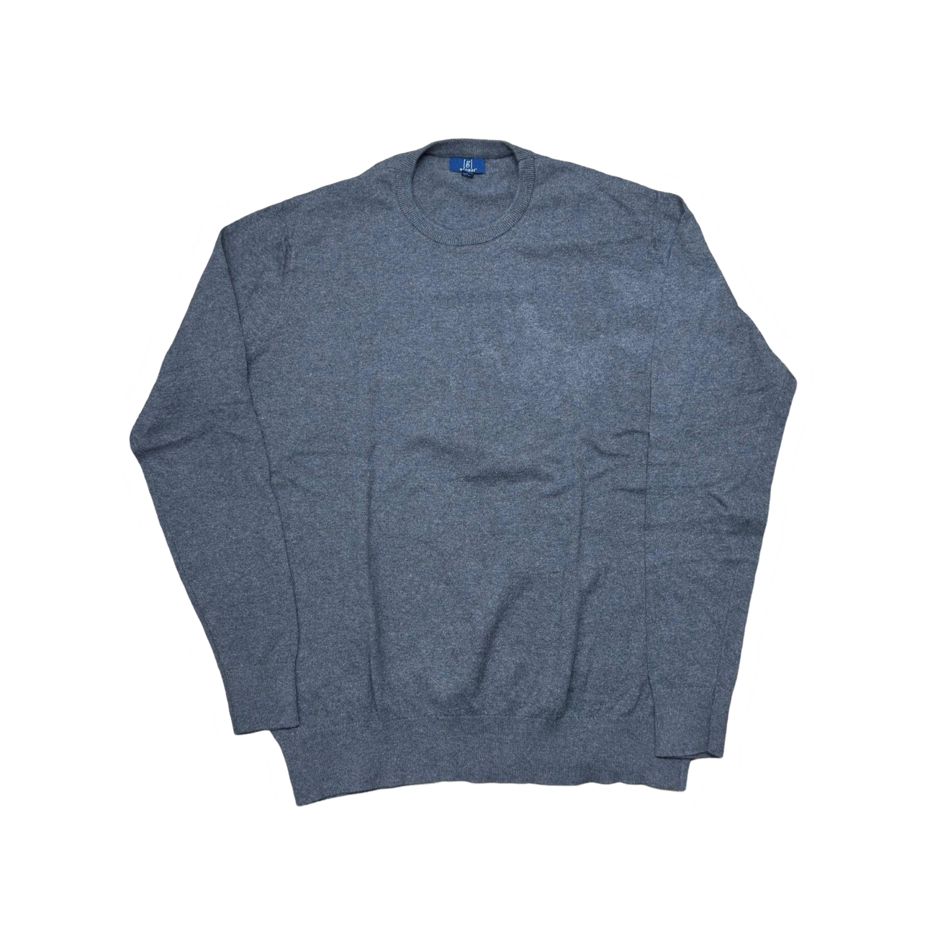 George Charcoal Crew Neck Sweater | Large