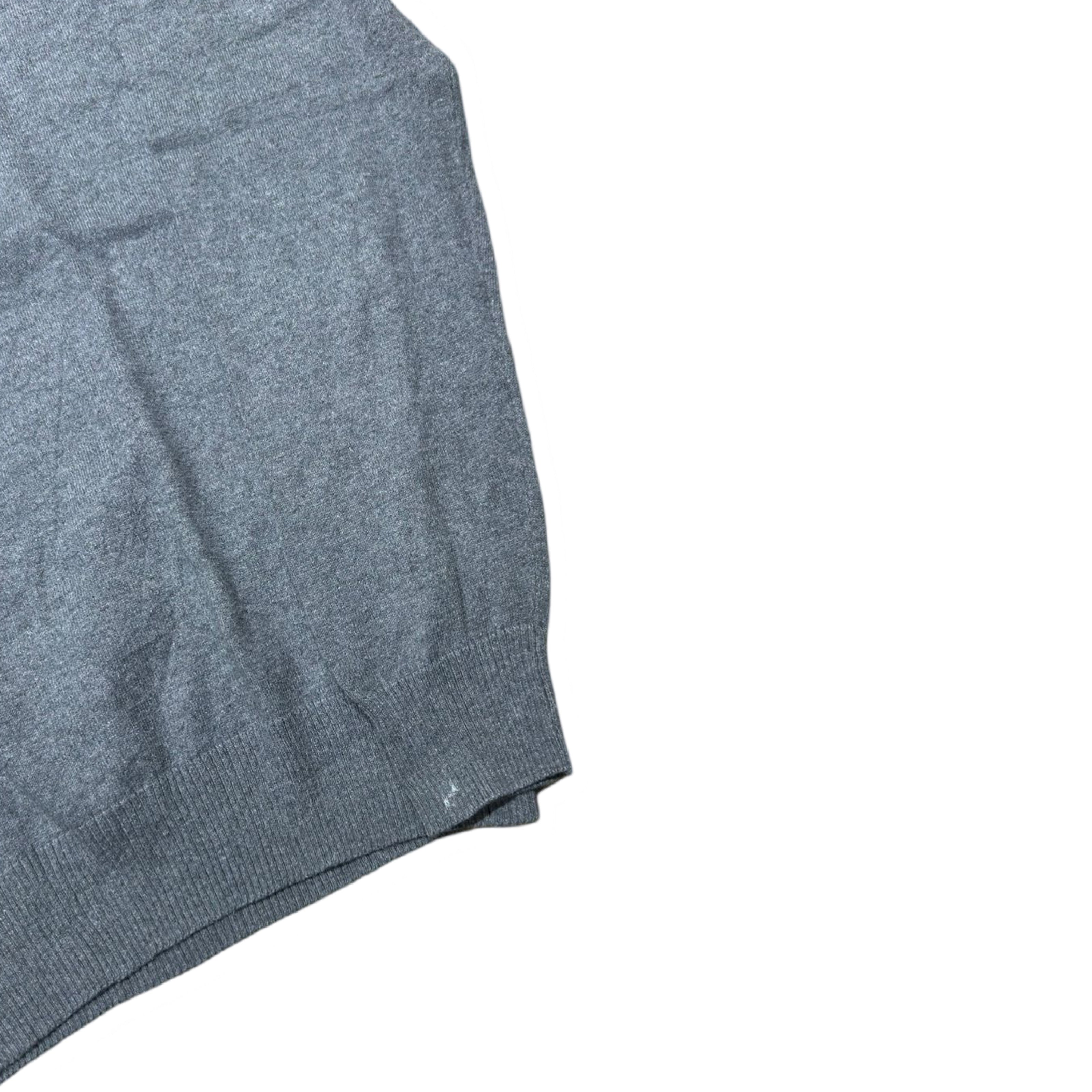 Old Navy Grey V-Neck Sweater | Small