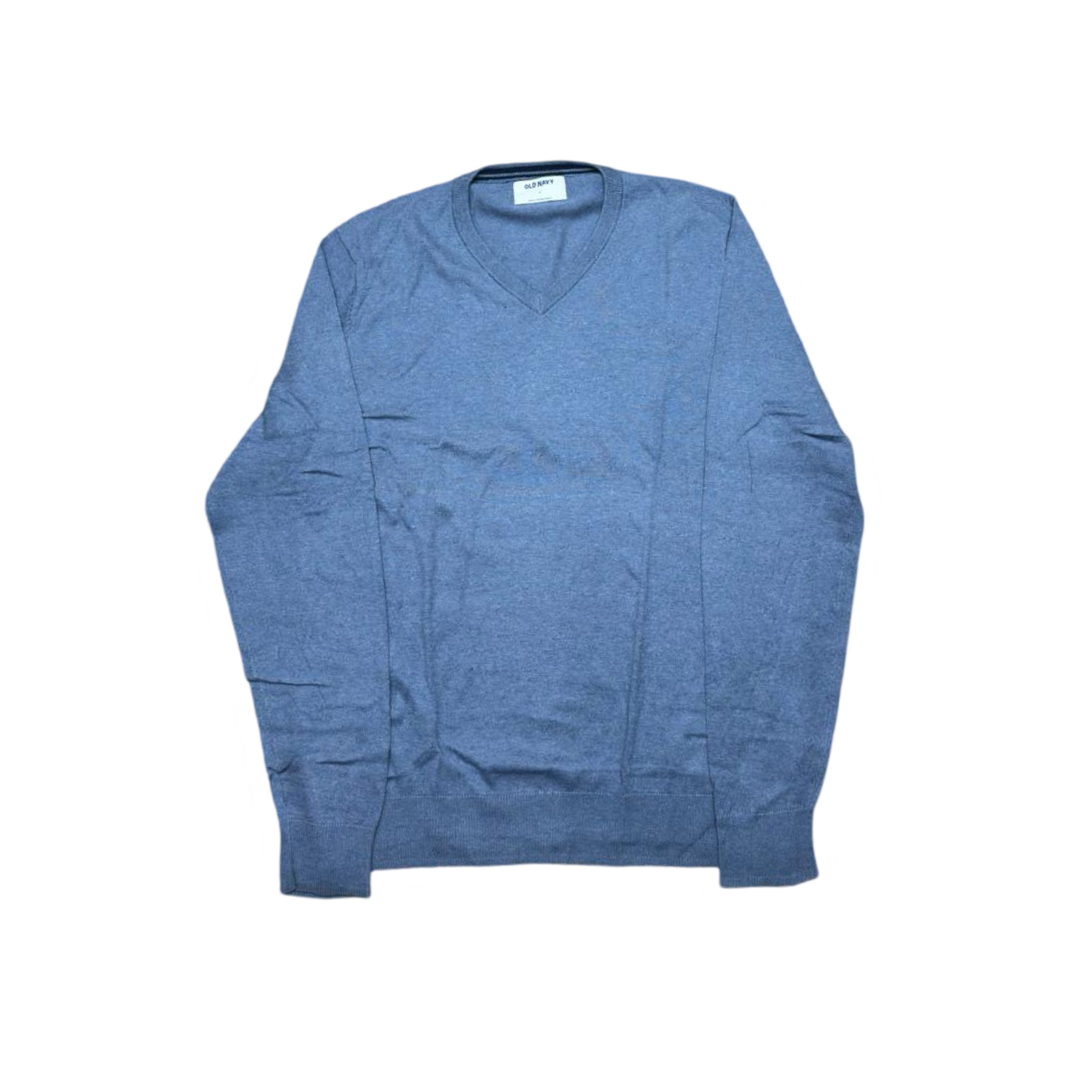 Old Navy Gray Crew Neck Sweater | Medium