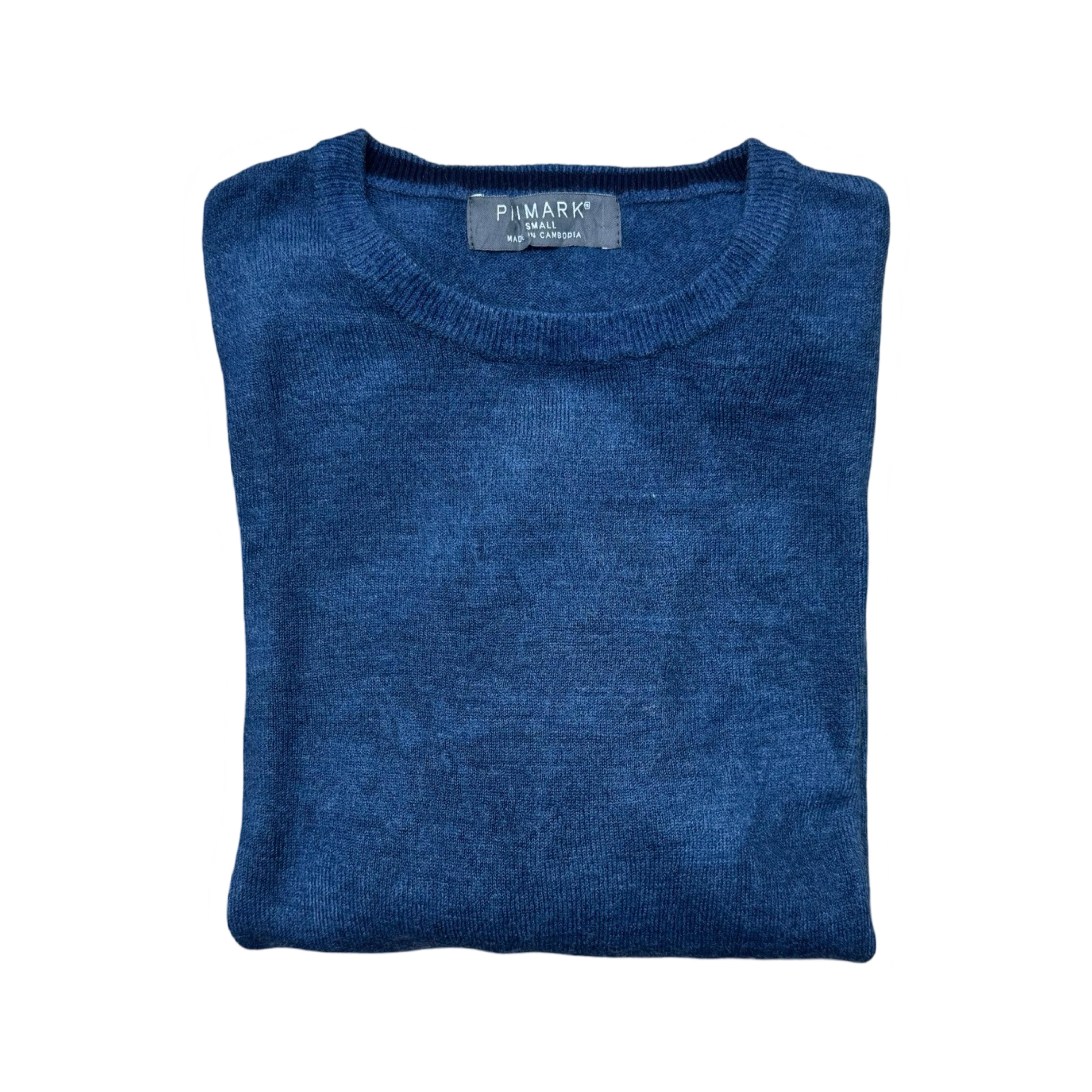 Primark Blue Soft Textured Sweater | Small