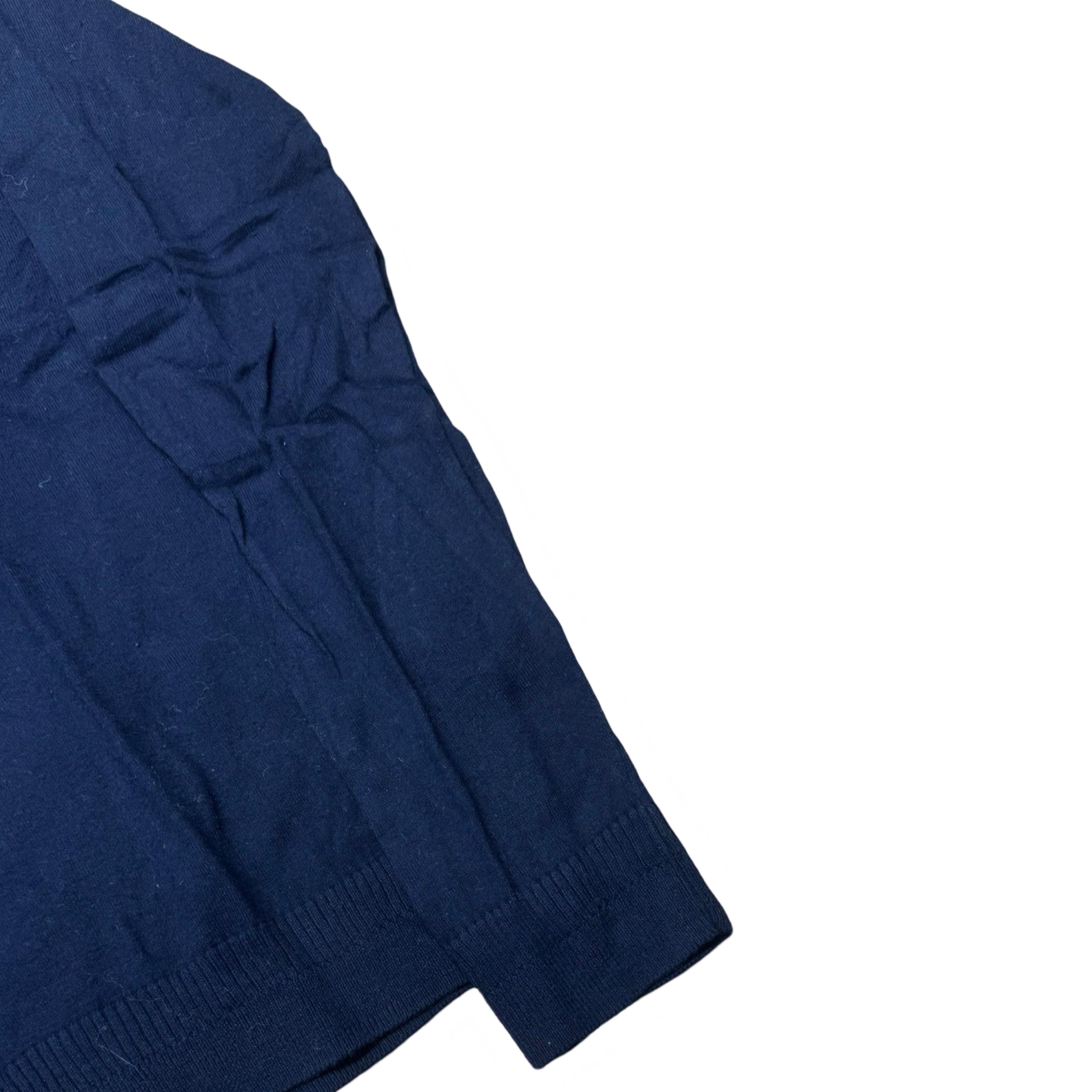 Topman Navy Crew Neck | Medium