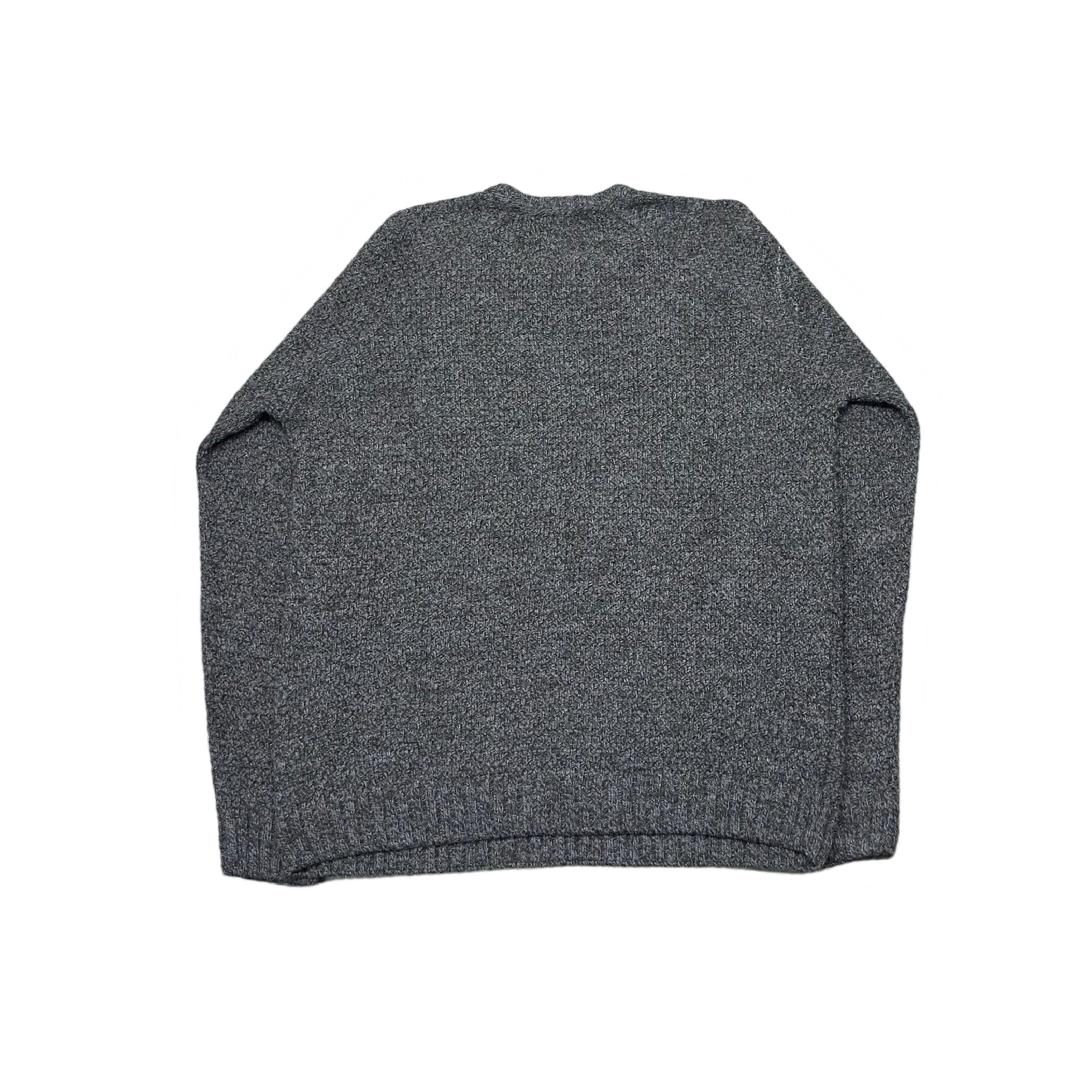 Asos Brown Cable-Knit Crew Neck Sweater | Small