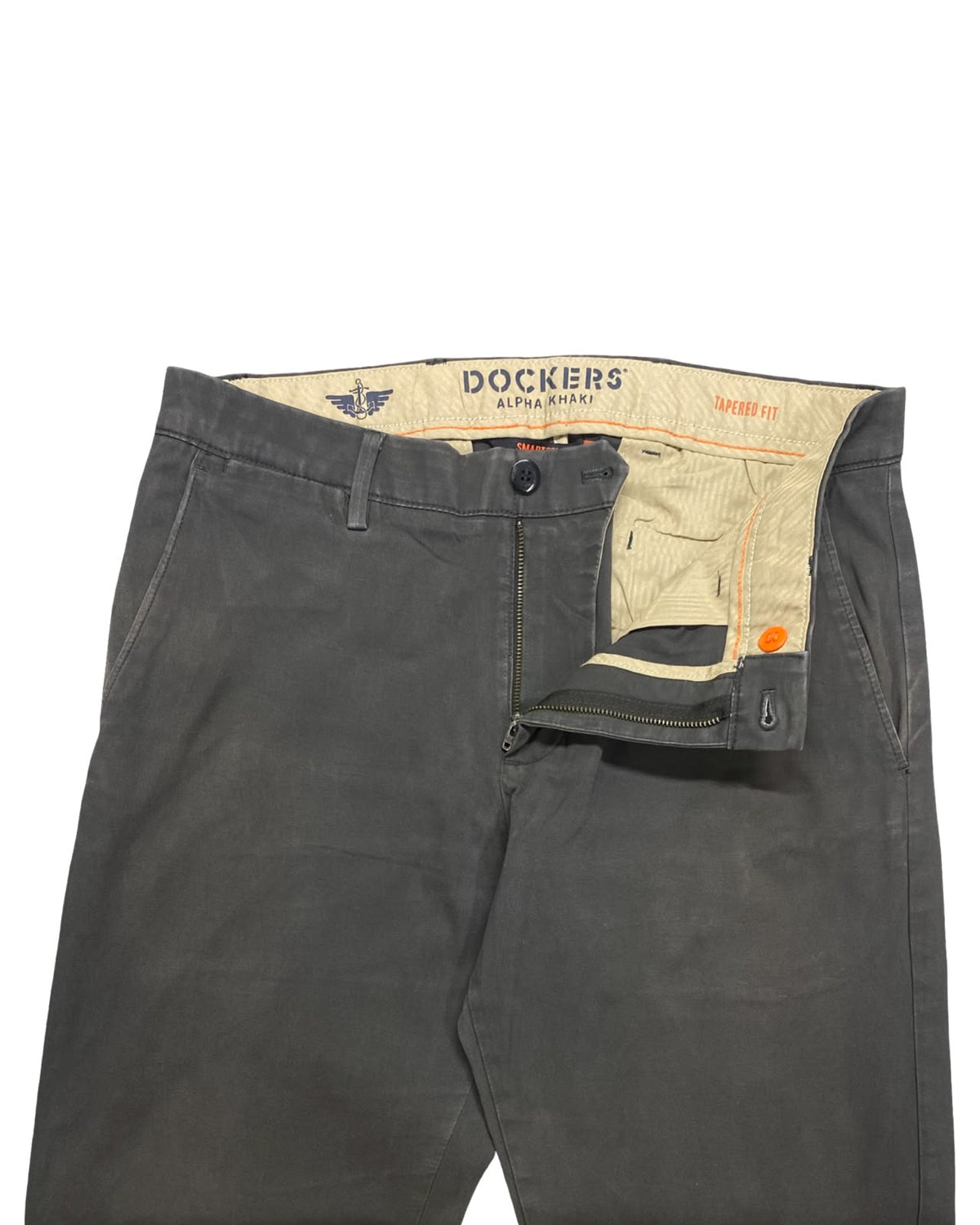 Dockers Alpha Khaki Charcoal Gray Chinos