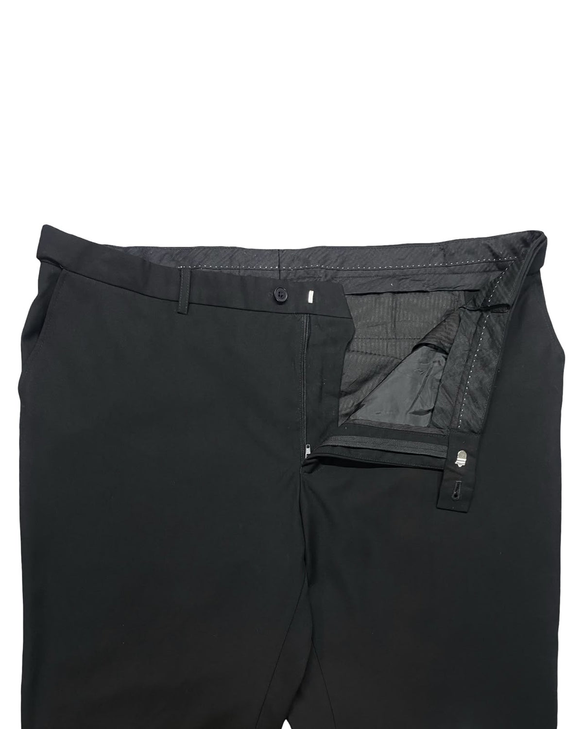 Bespoke Black Dress Trousers