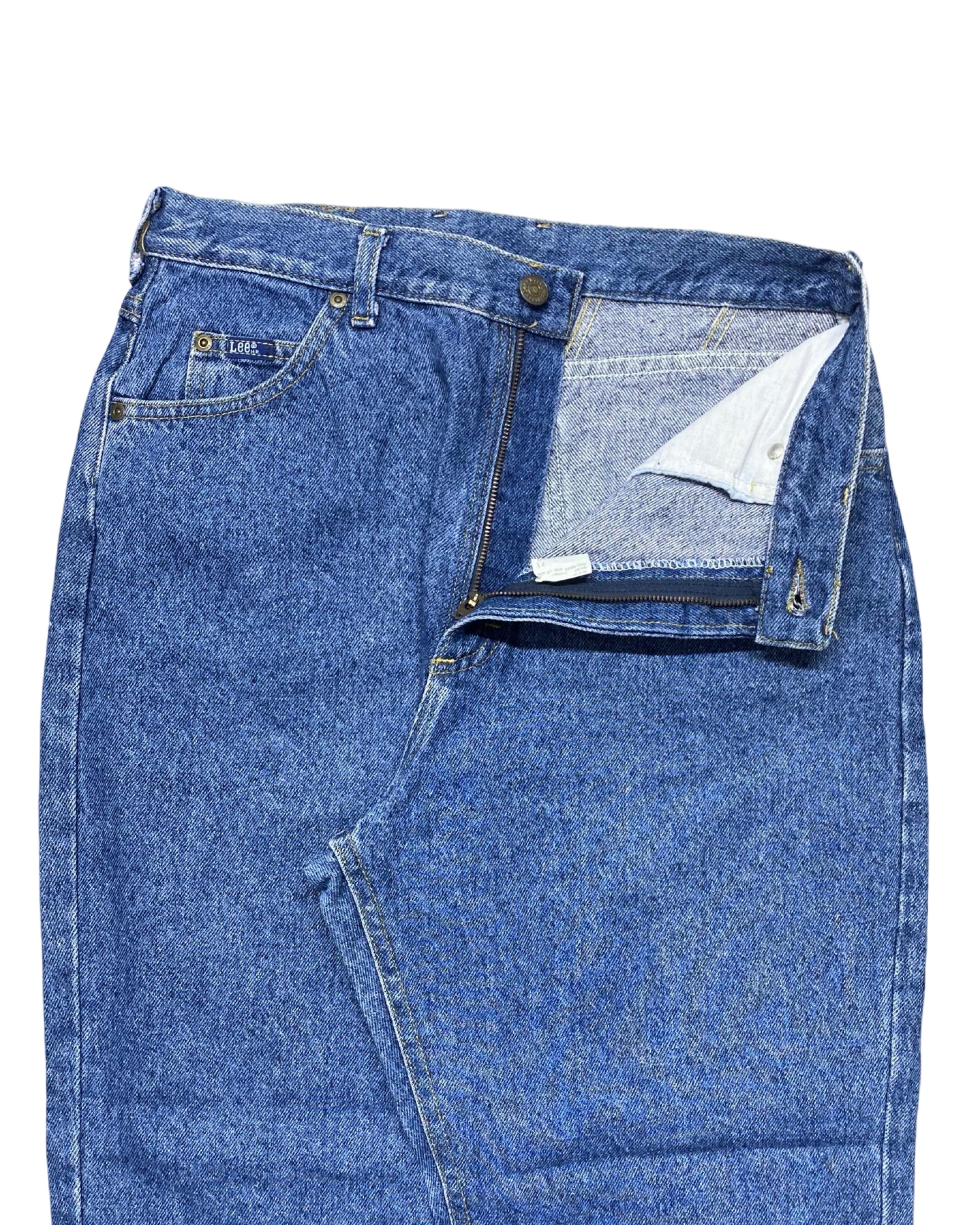 Lee High-Waisted Classic Fit Jeans – Vintage Tapered Denim | Waist 30” | Length 40”