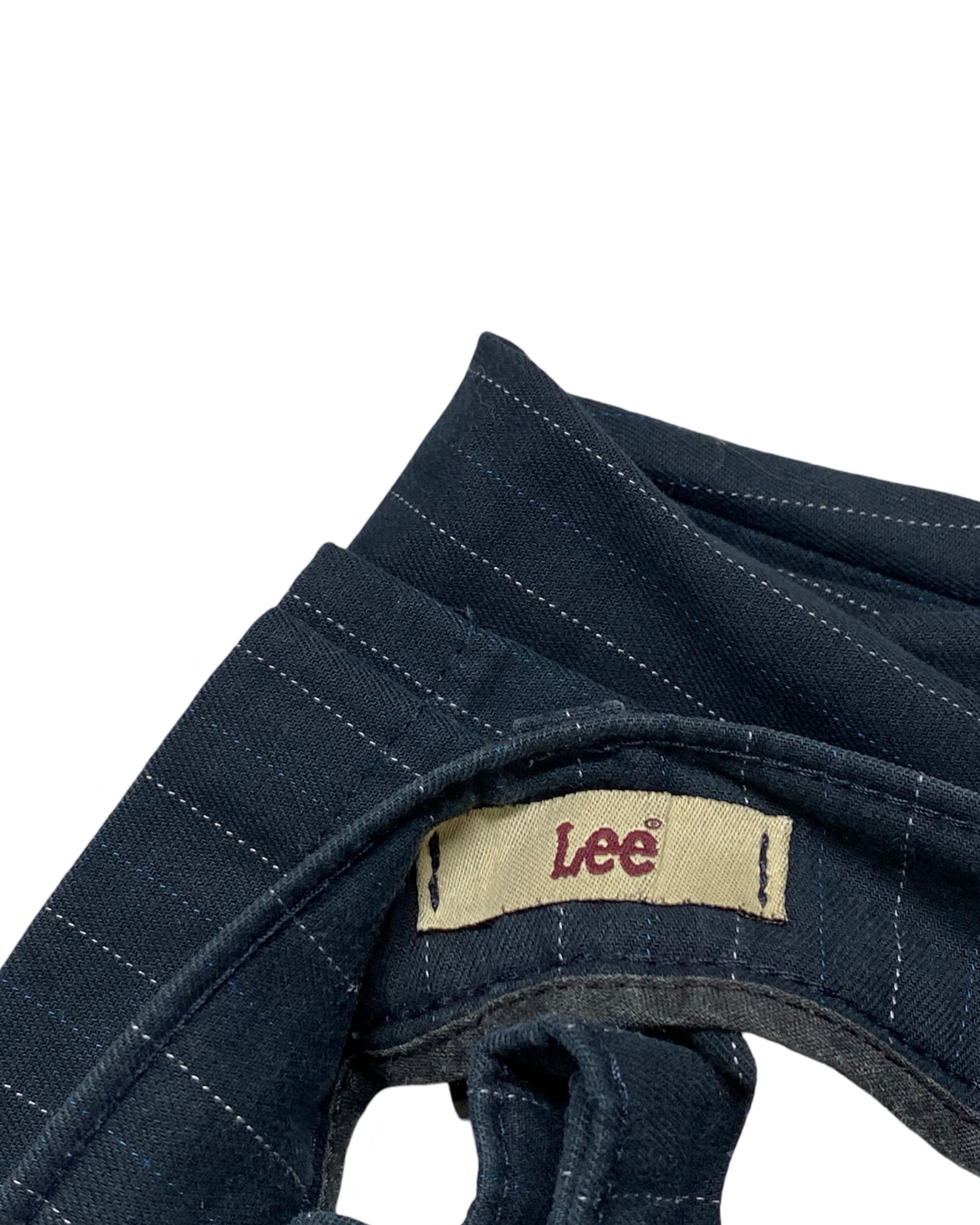 Lee Pinstripe Trousers – Classic Tailored Style | Waist 32” | Length 43”