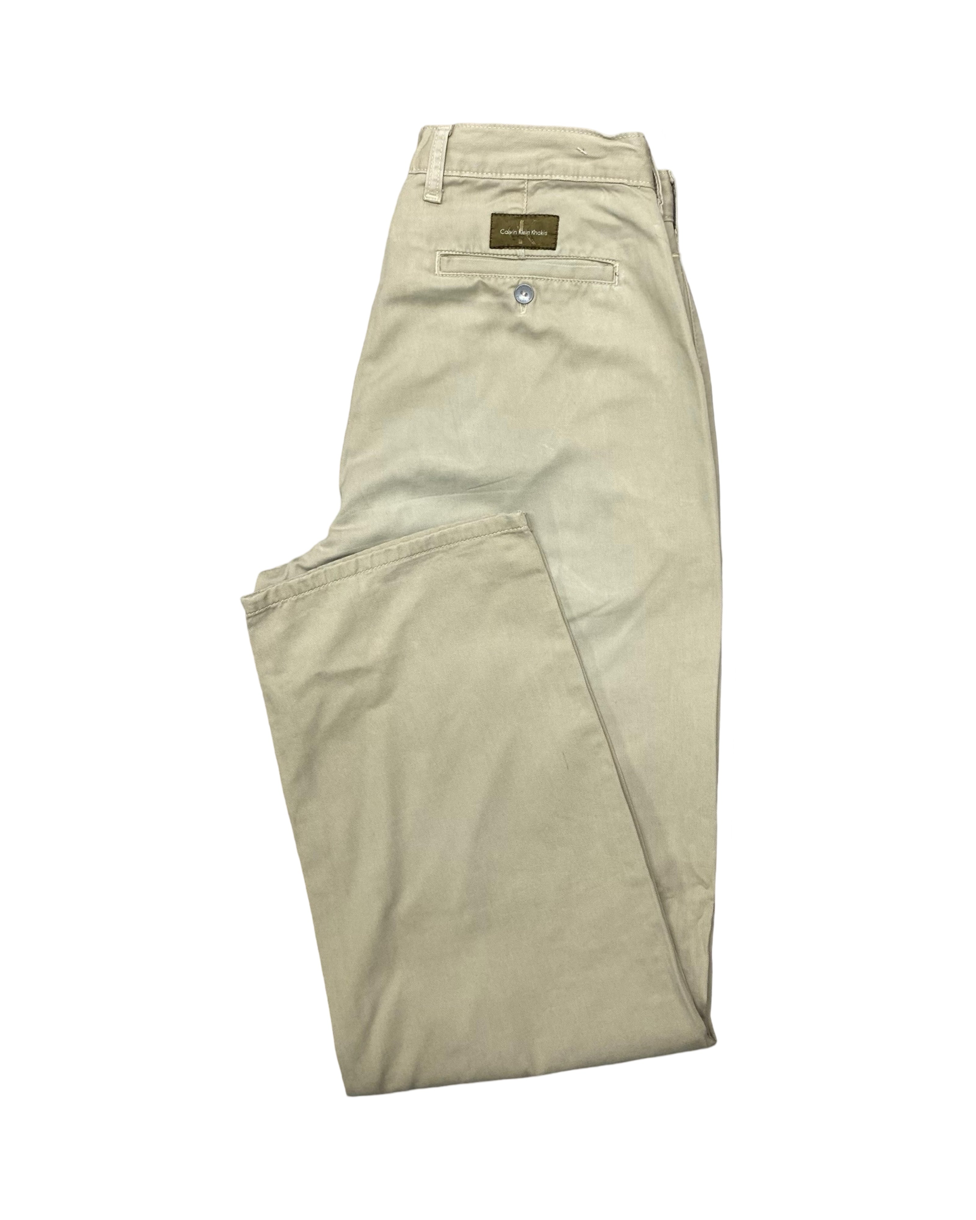 Calvin Klein Khakis – Timeless Straight-Leg Chino Classic | Waist 32” | Length 44”