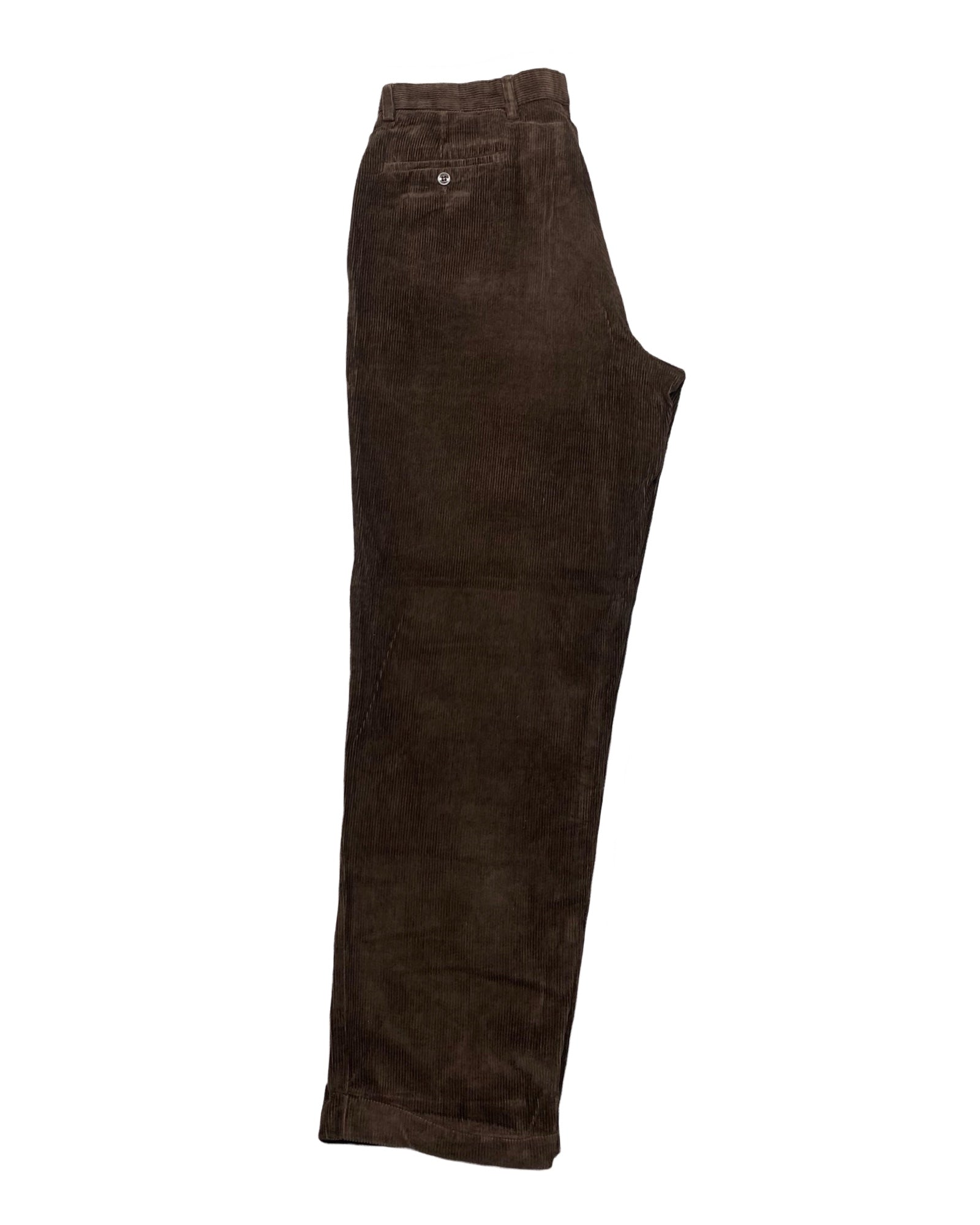 Dockers Recode Brown Corduroy Pleated Trousers | Waist 36” | Length 43”
