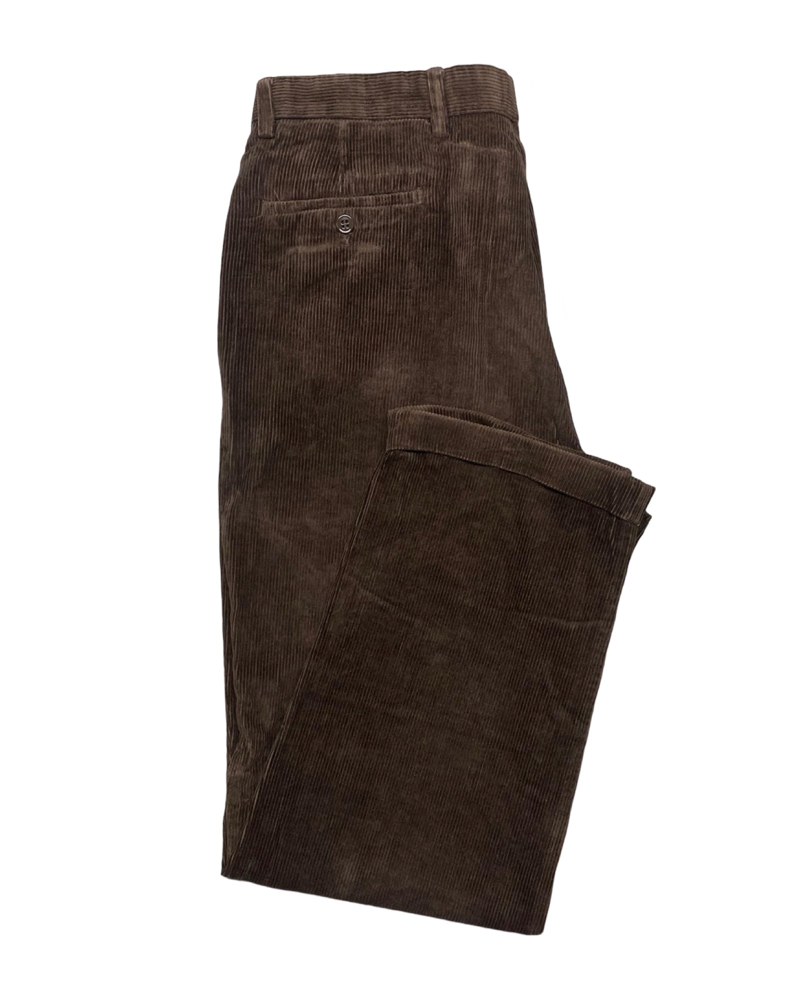 Dockers Recode Brown Corduroy Pleated Trousers | Waist 36” | Length 43”