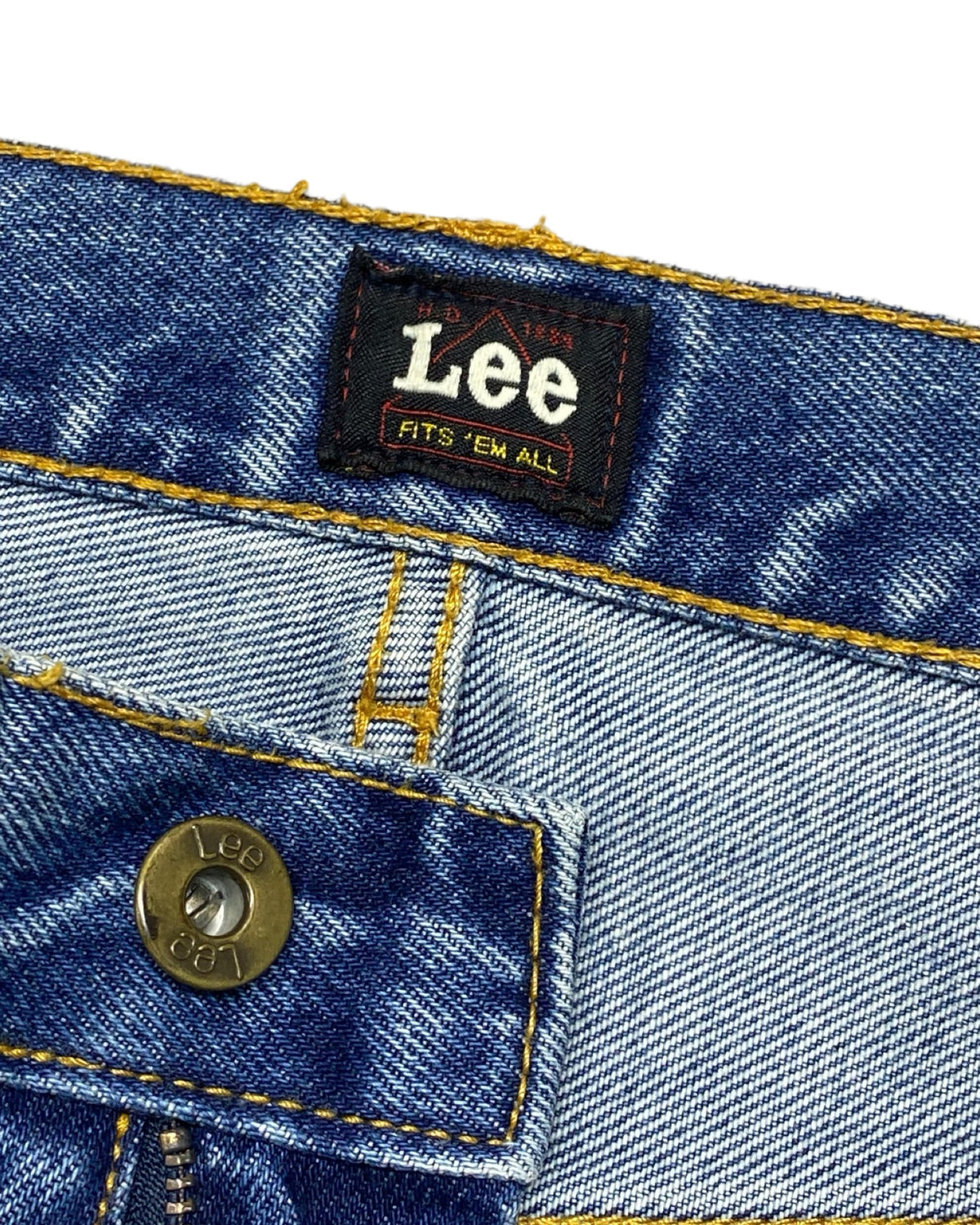 Lee Vintage Blue Straight-Leg Jeans | Waist 34” | Length 41”