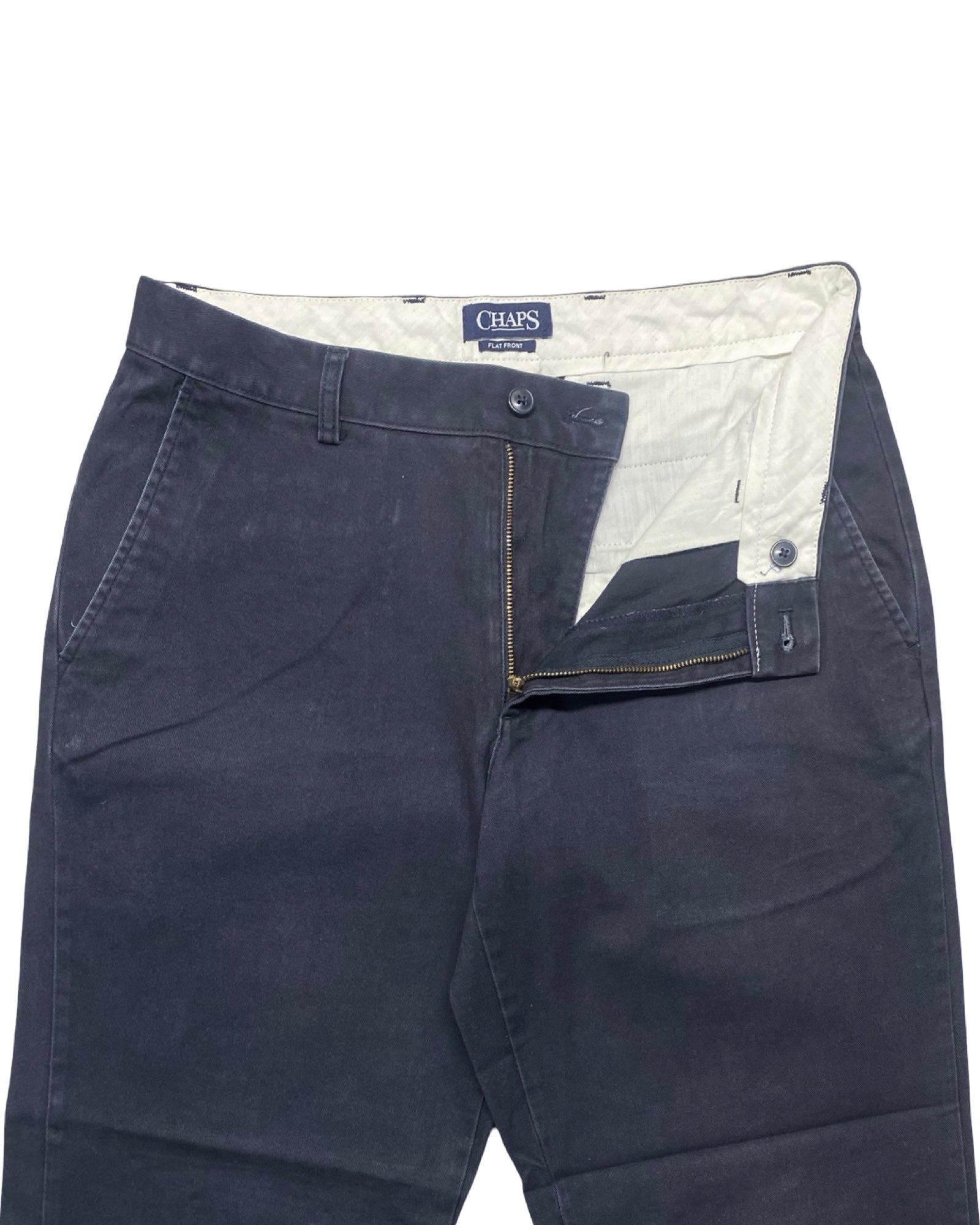 Chaps Classic Black Chino Pants | Waist 32” | Length 36.5”