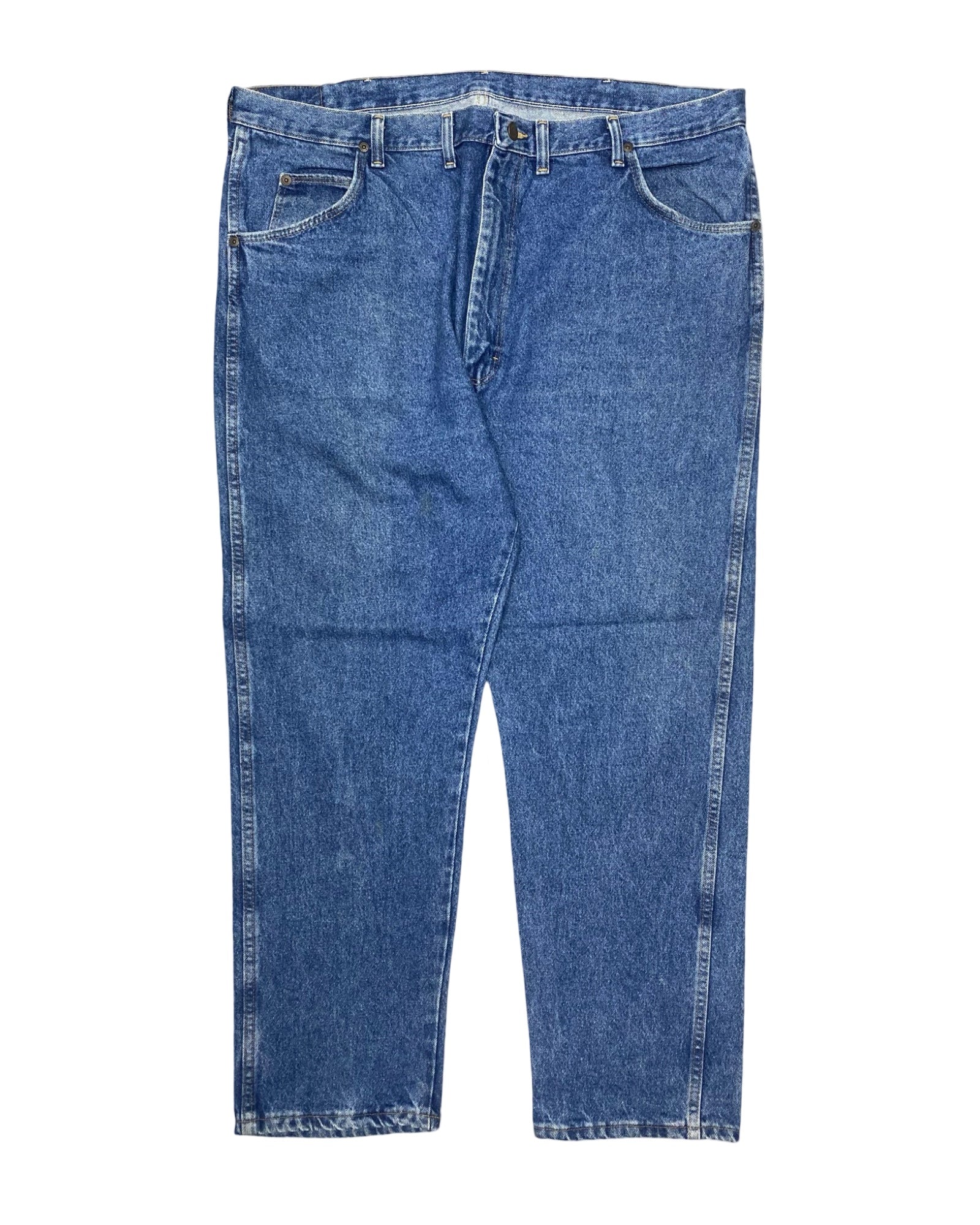 Wrangler Classic Mid-Wash Jeans | Waist 42” | Length 43.5”