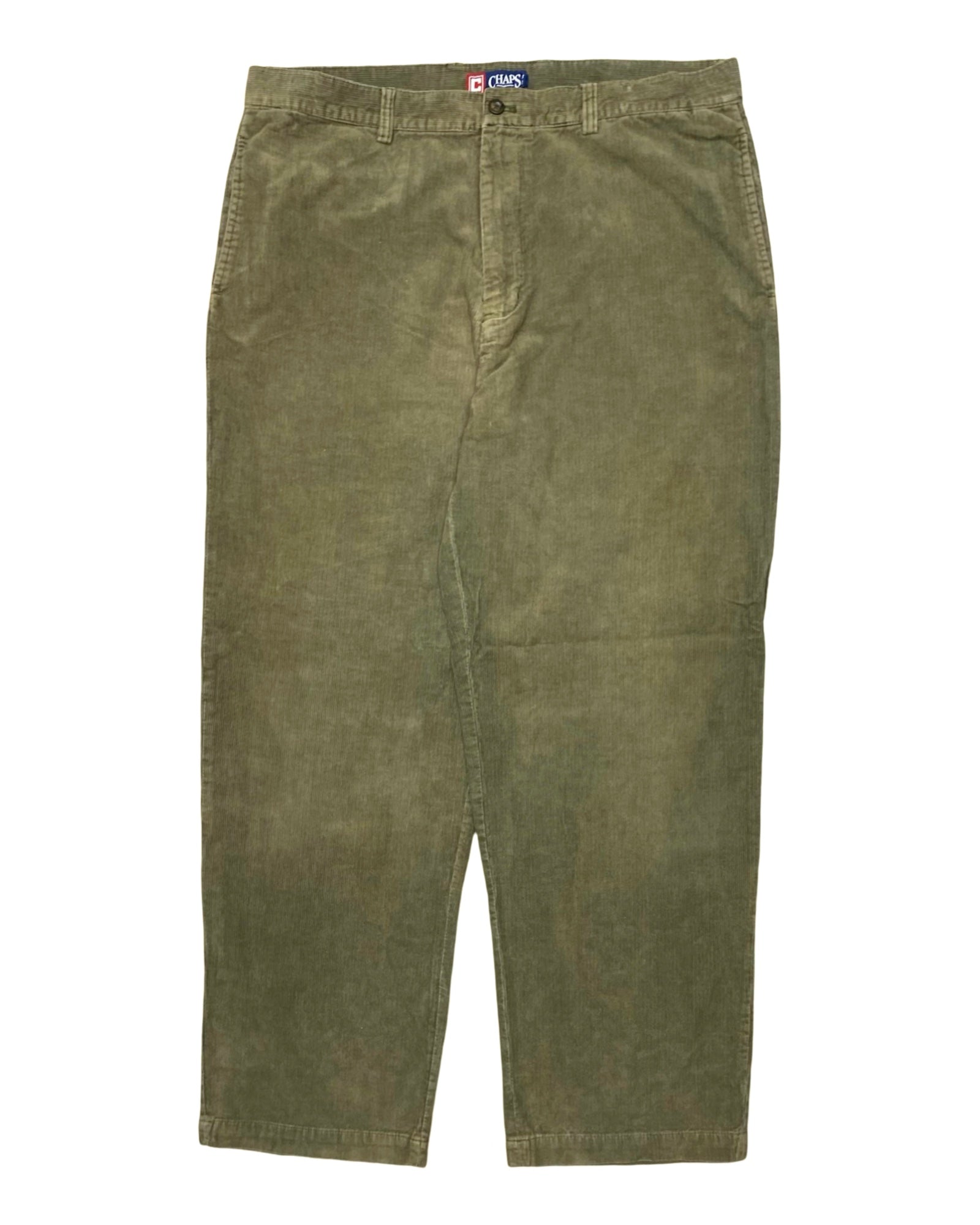 Chaps Olive Corduroy Pants | Waist 38” | Length 43.5”