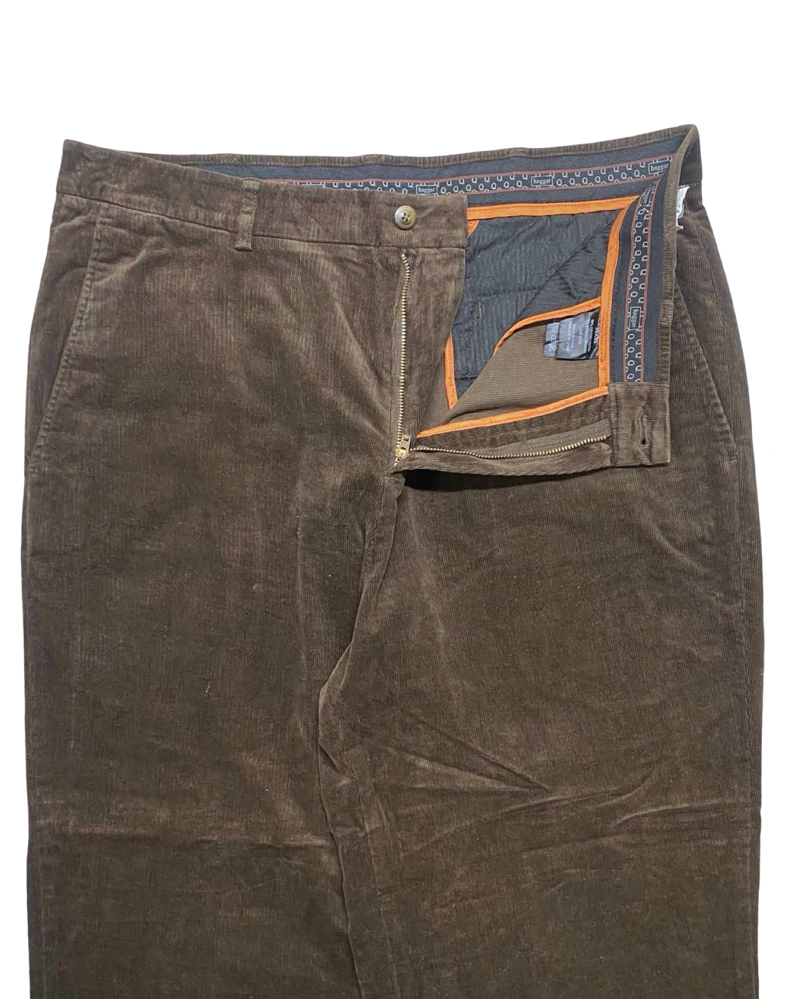 Haggar Brown Corduroy Pants | Waist 36” | Length 39”