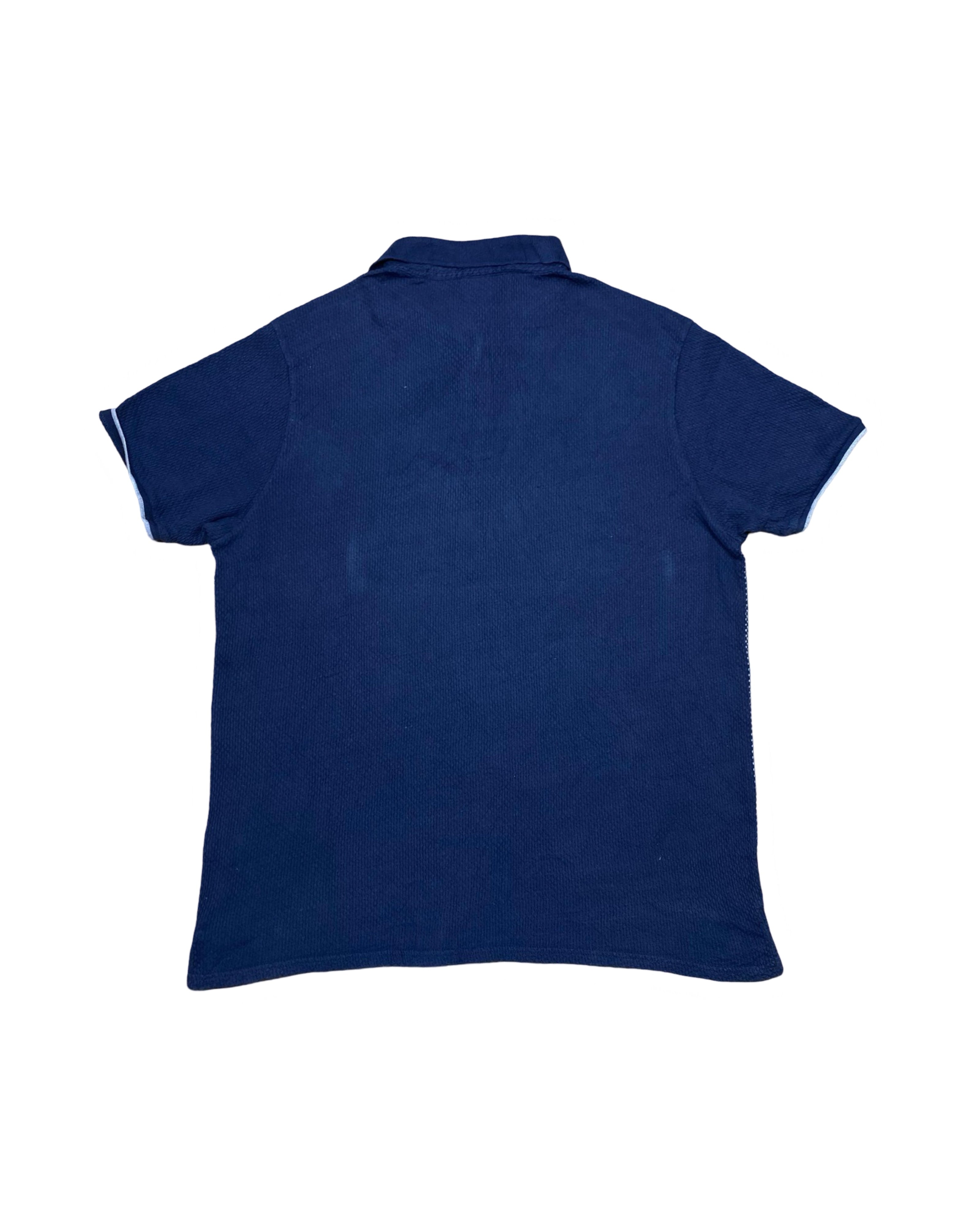 L.F.C. Blue Polo Shirt | XL | Chest 24”