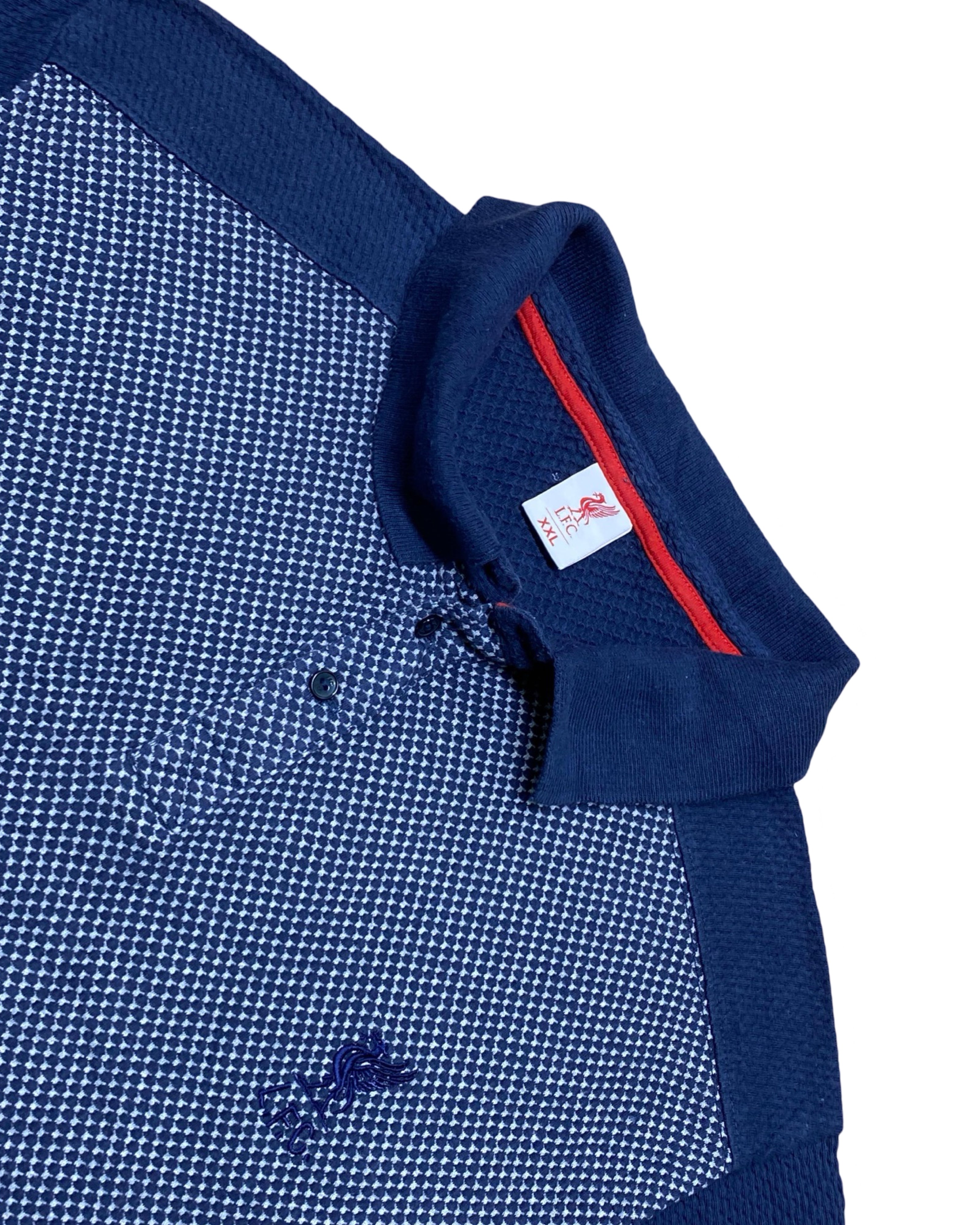 L.F.C. Blue Polo Shirt | XL | Chest 24”