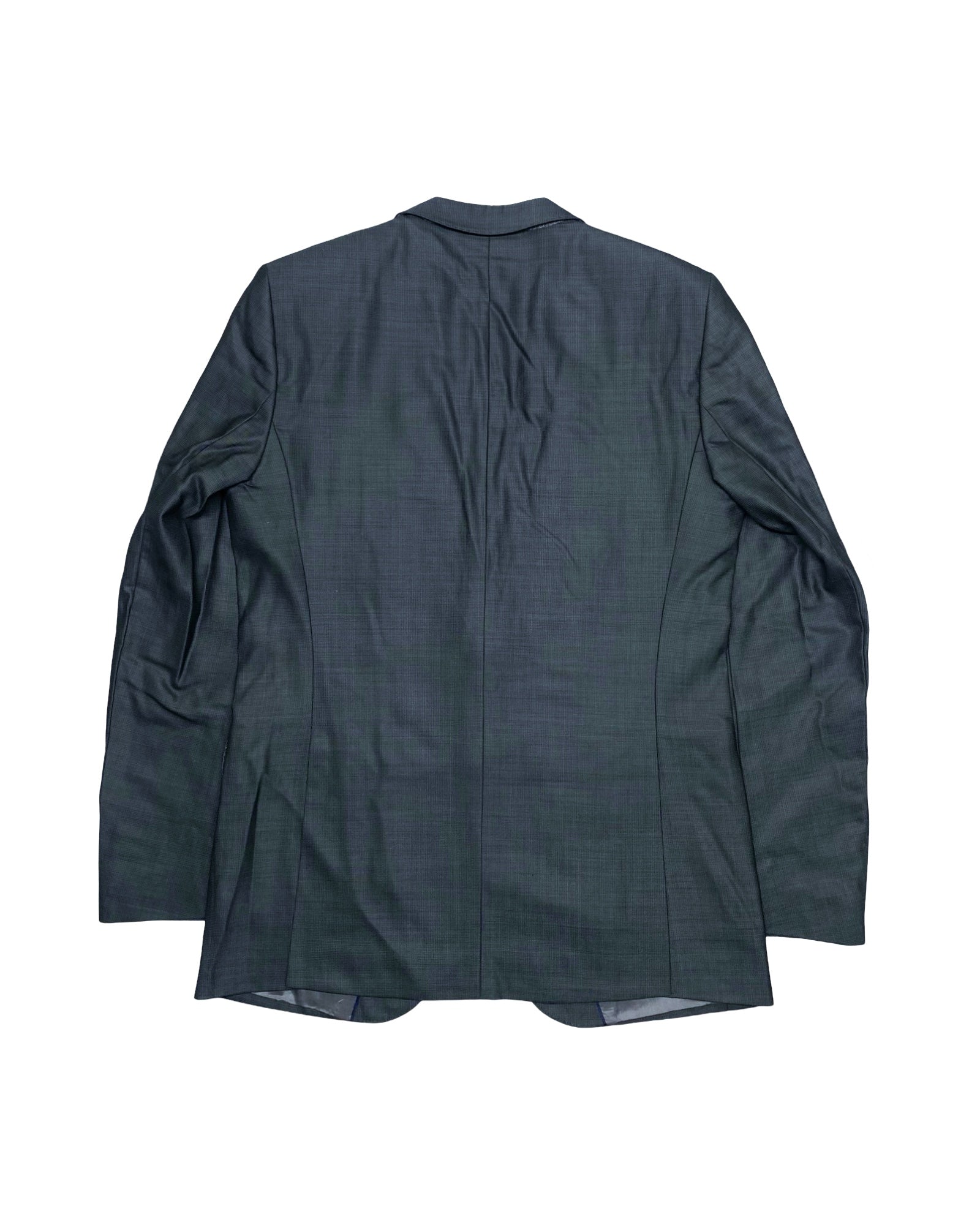 Zara Man Classic Fit Textured Charcoal Blazer | Chest 20.5” | Size 38 (EUR 48)